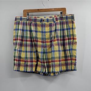 NAUTICA Men's Plaid Bermuda Shorts NWT
